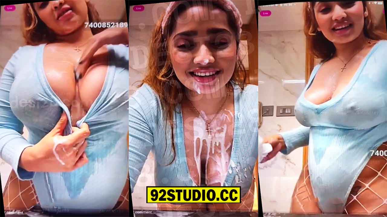 Aditi Mistry Nude Boobs N!pples Visible Play With Cream – P02