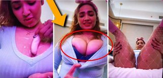 Aditi Mistry Nude Boobs N!pples Popup in Blue Top Hot Live Video