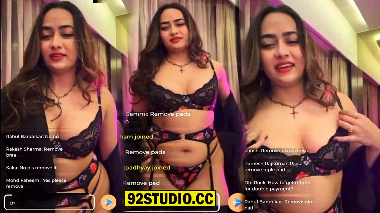 Divya Mistry Nude Hottest Expose Live Video – P01