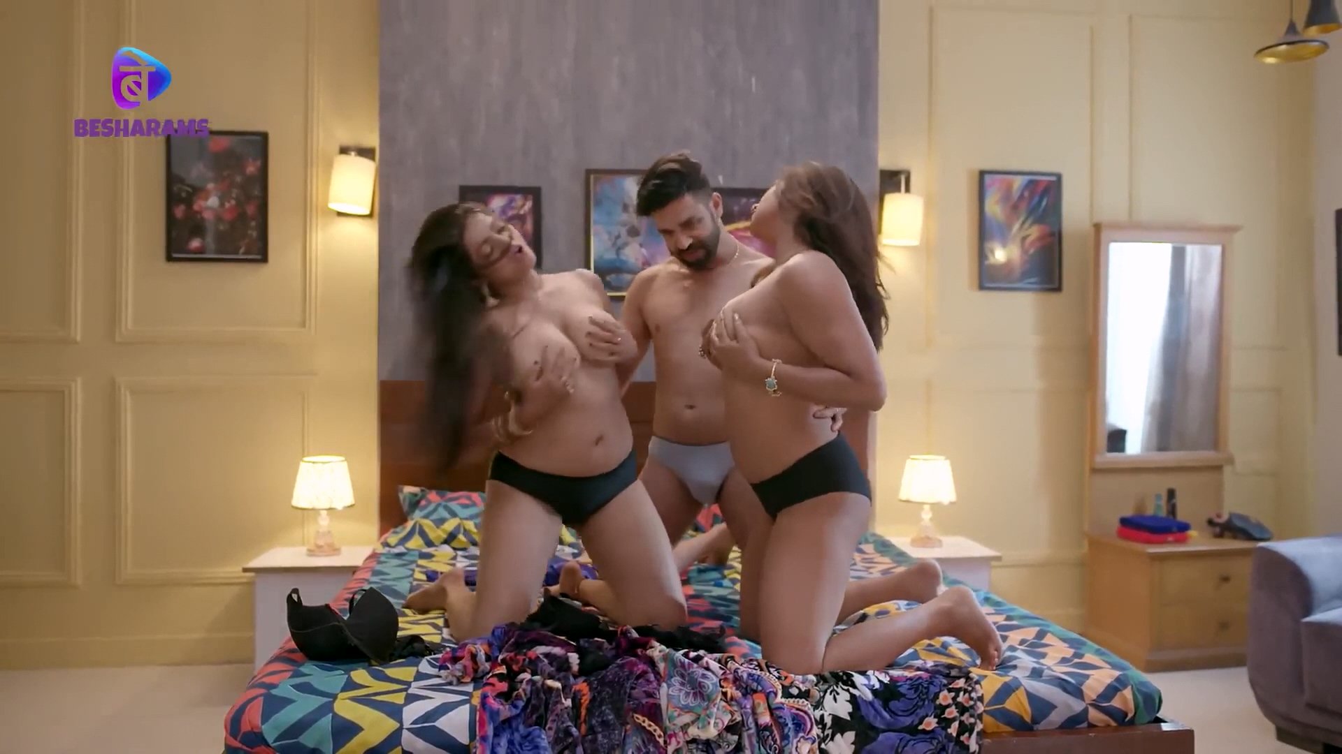 Kamalika Chanda Bharti Jha Nude Treesome Sex Video